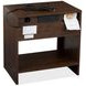 Llewellyn Columbian Walnut 1 Drawer Open Nightstand with USB Charging