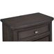 B00566 Brown 2 Drawer Nightstand with USB Charging and LED