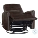 Takami Brown Swivel Recliner