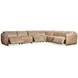 Alta Brown Leather Modular Power Reclining Sectional