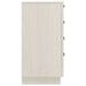 Cotiere Cream Linen Performance Fabric 8 Drawer Dresser
