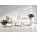 Millim White Outdoor Accent Table