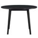 Willow Black 42" Round Dining Table