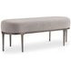Linea Beige Metal Bench