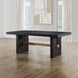 Aubrey Black 96" Extendable Rectangular Dining Table