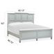 Glenbrook Pebble King Panel Bed