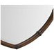 Harbor Warm Walnut Irregular Accent Mirror