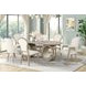 Gwendolyn Cerused Taupe 86" Oval Dining Table
