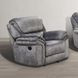 Themis Gray Manual Reclining Living Room Set