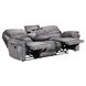 Themis Gray Manual Reclining Living Room Set