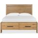 Davenport Rustic Caramel Queen Storage Panel Bed