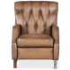 Rockwell Light Brown Leather Recliner