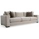 Drew Beige 110" Sofa with Pillow