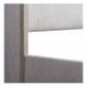 Zest Cream King Upholstered Panel Bed