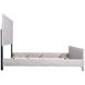 Biscayne Gray Full Panel Bed