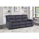 Lovell Gray 87" Power Reclining Sofa with USB Charging