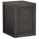Foxrun Hollow Ravenwood Black 2 Drawer File Cabinet with Casters