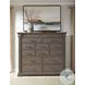 Madison Ridge Natural Bark 14 Drawer Master Chest