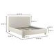 Ichigo Light Gray Queen Upholstered Platform Bed