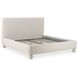 Ichigo Light Gray King Upholstered Platform Bed
