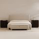 Ichigo Light Gray King Upholstered Platform Bed