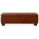 Ichigo Deep Orange Upholstered Storage Bed Bench