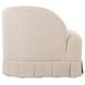 Maren Beige Upholstered Swivel Accent Chair