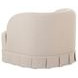Maren Beige Upholstered Swivel Accent Chair