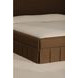 Maren Brown Queen Upholstered Platform Bed