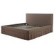 Maren Brown Queen Upholstered Platform Bed