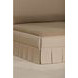 Maren Beige Queen Upholstered Platform Bed