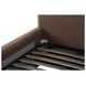 Maren Brown King Upholstered Platform Bed