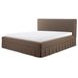 Maren Brown King Upholstered Platform Bed