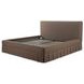 Maren Brown King Upholstered Platform Bed