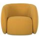 Rae Deep Yellow Upholstered Outdoor Accent Chair