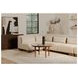 June Oatmeal Performance Fabric 70" Sofa