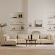 June Oatmeal Performance Fabric 70" Sofa