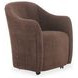 Drava Dark Brown Upholstered Dining Chair