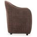 Drava Dark Brown Upholstered Dining Chair