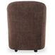Drava Dark Brown Upholstered Dining Chair