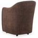 Drava Dark Brown Upholstered Dining Chair