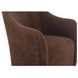 Drava Dark Brown Upholstered Dining Chair