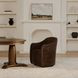 Drava Dark Brown Upholstered Dining Chair