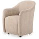 Drava Beige Upholstered Dining Chair