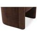 Mesto Dark Brown Upholstered Dining Chair