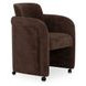 Mesto Dark Brown Upholstered Dining Chair