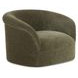 Thora Dark Green Upholstered Lounge Chair