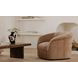 Thora Blush Upholstered Lounge Chair