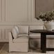 Fable Beige Upholstered Slipcover Dining Slipper Chair