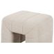 Verity Oatmeal Upholstered Stool